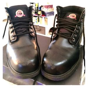 Brahma Size 11 Steel Toe Leather Boots